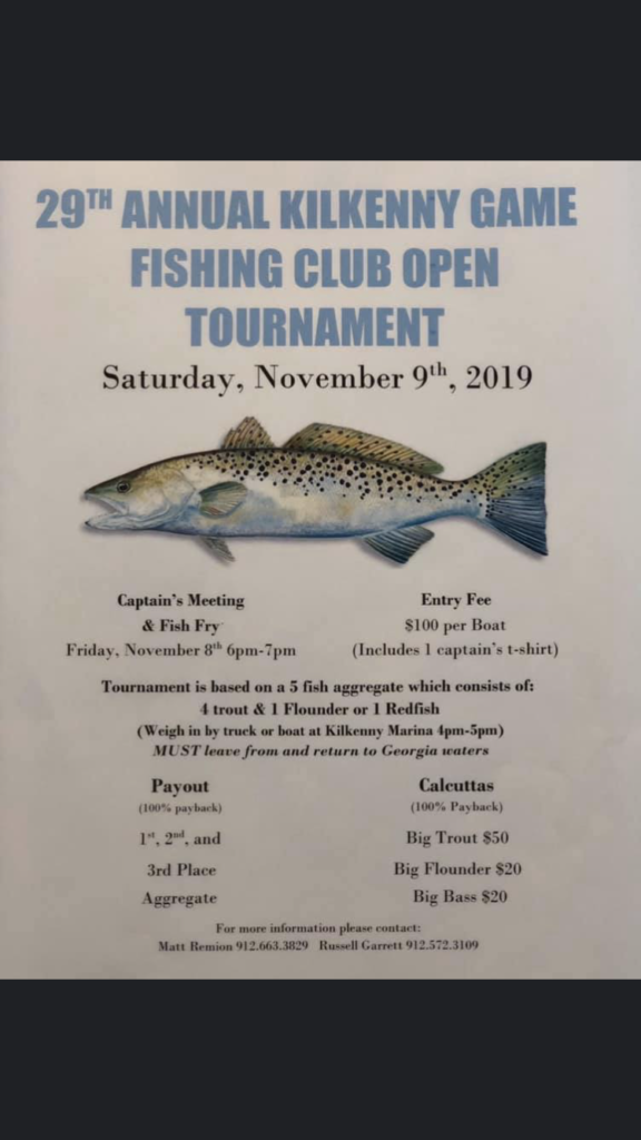 29th Annual Kilkenny Game Fishing Club Open Tournament Reflections