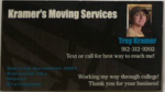 Kramer’s Moving Services